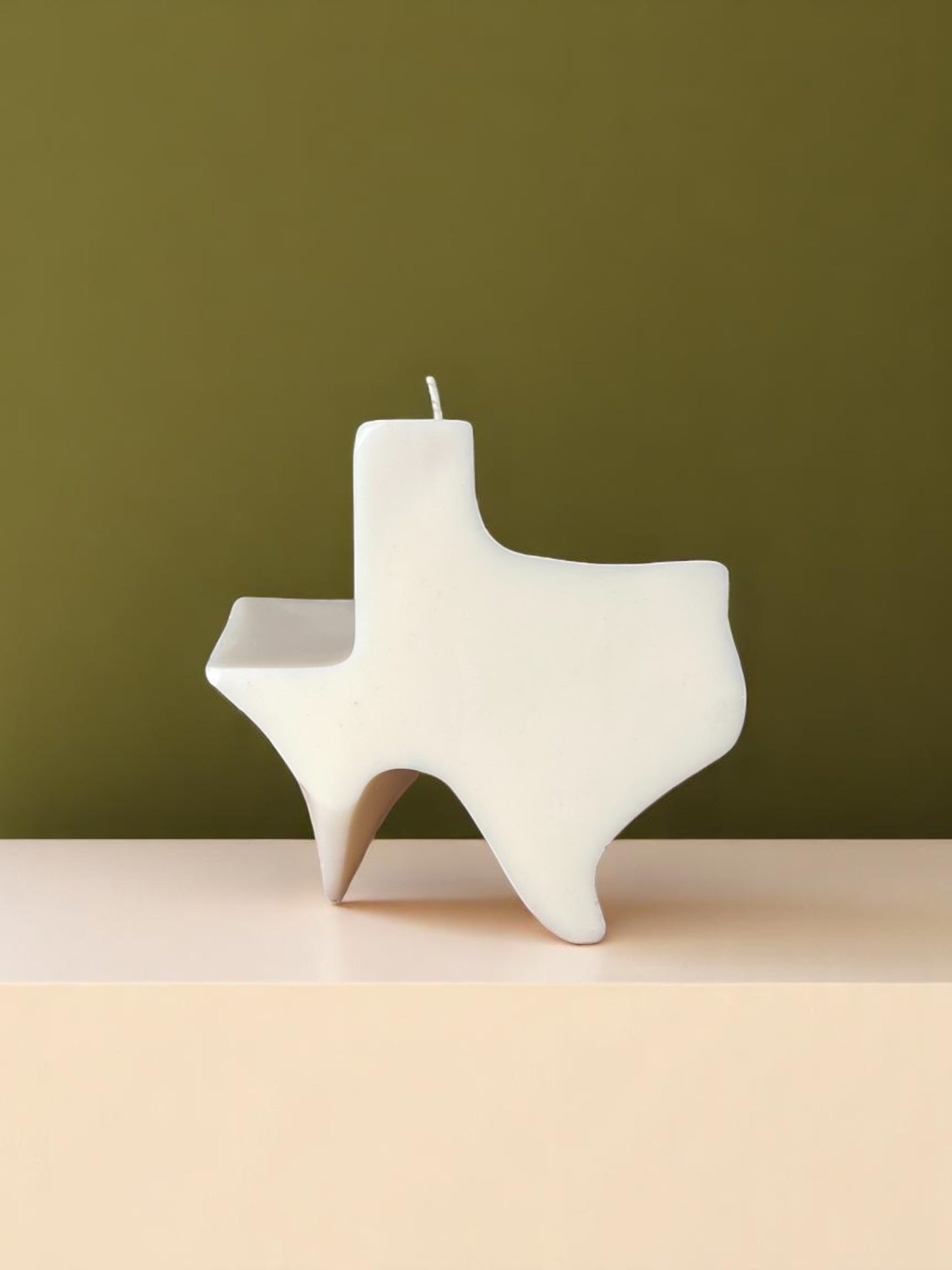 Ivory TexStar Candle