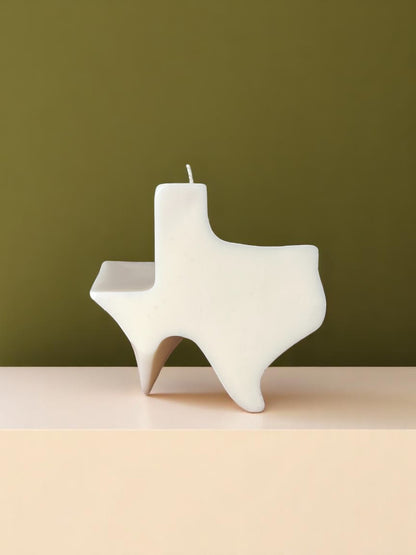 Ivory TexStar Candle